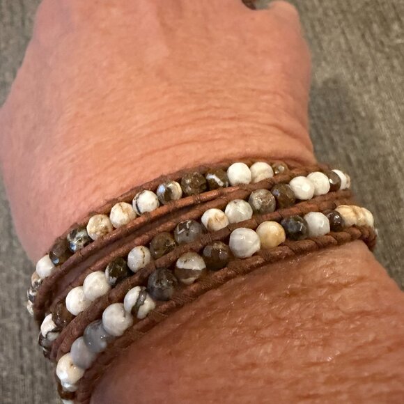 Chan Luu Beaded Wrap Bracelet - Picture 2 of 3